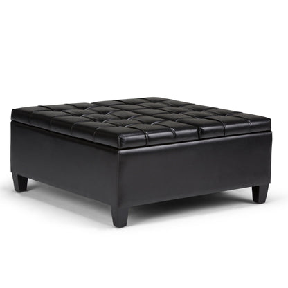Harrison - Large Coffee Table Storage Ottoman Simpli-Home