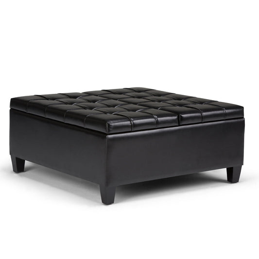 Harrison - Large Coffee Table Storage Ottoman Simpli-Home