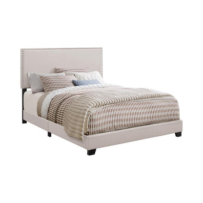 Boyd - Upholstered Panel Bed CoasterEveryday