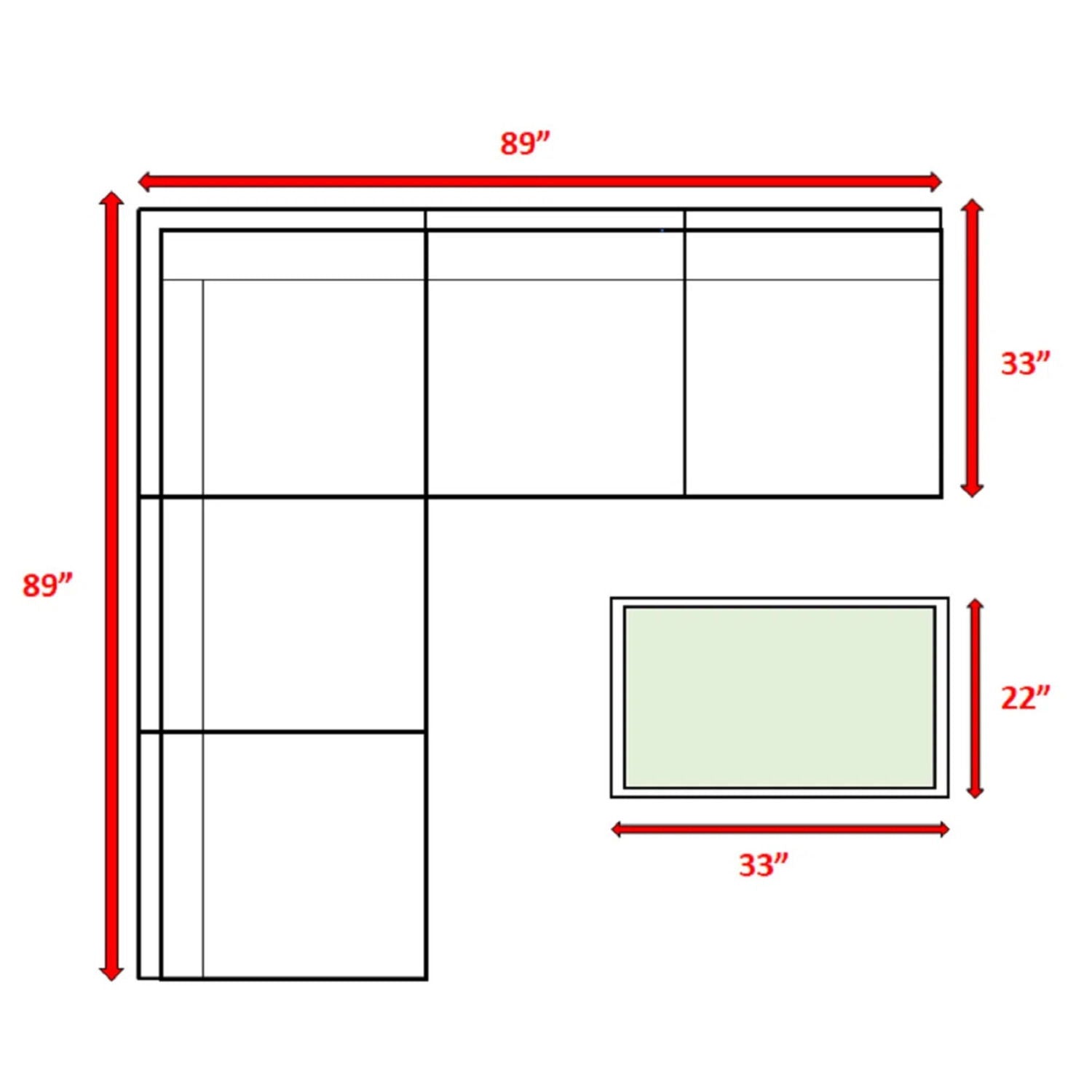 Modular 4 Person Outdoor Seating Group With Cushions - Espresso LSI Patio Furniture