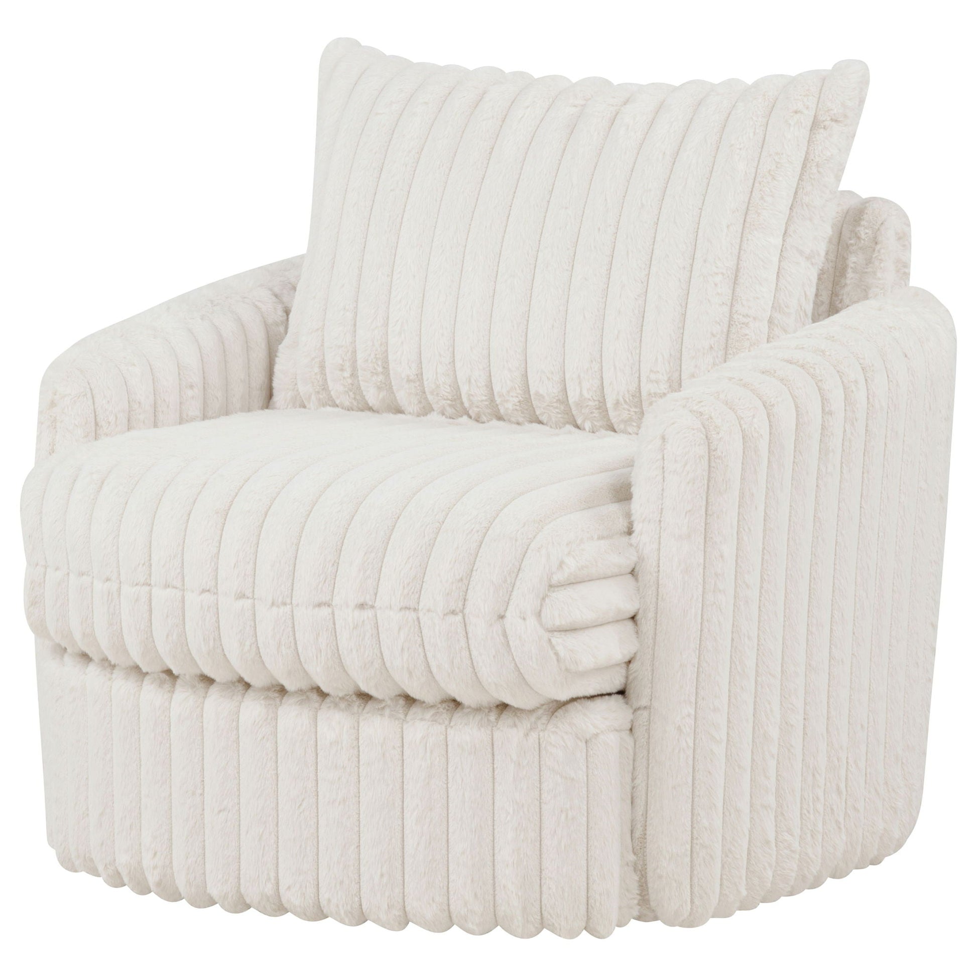 Crandall - Swivel Accent Chair Furniture Max