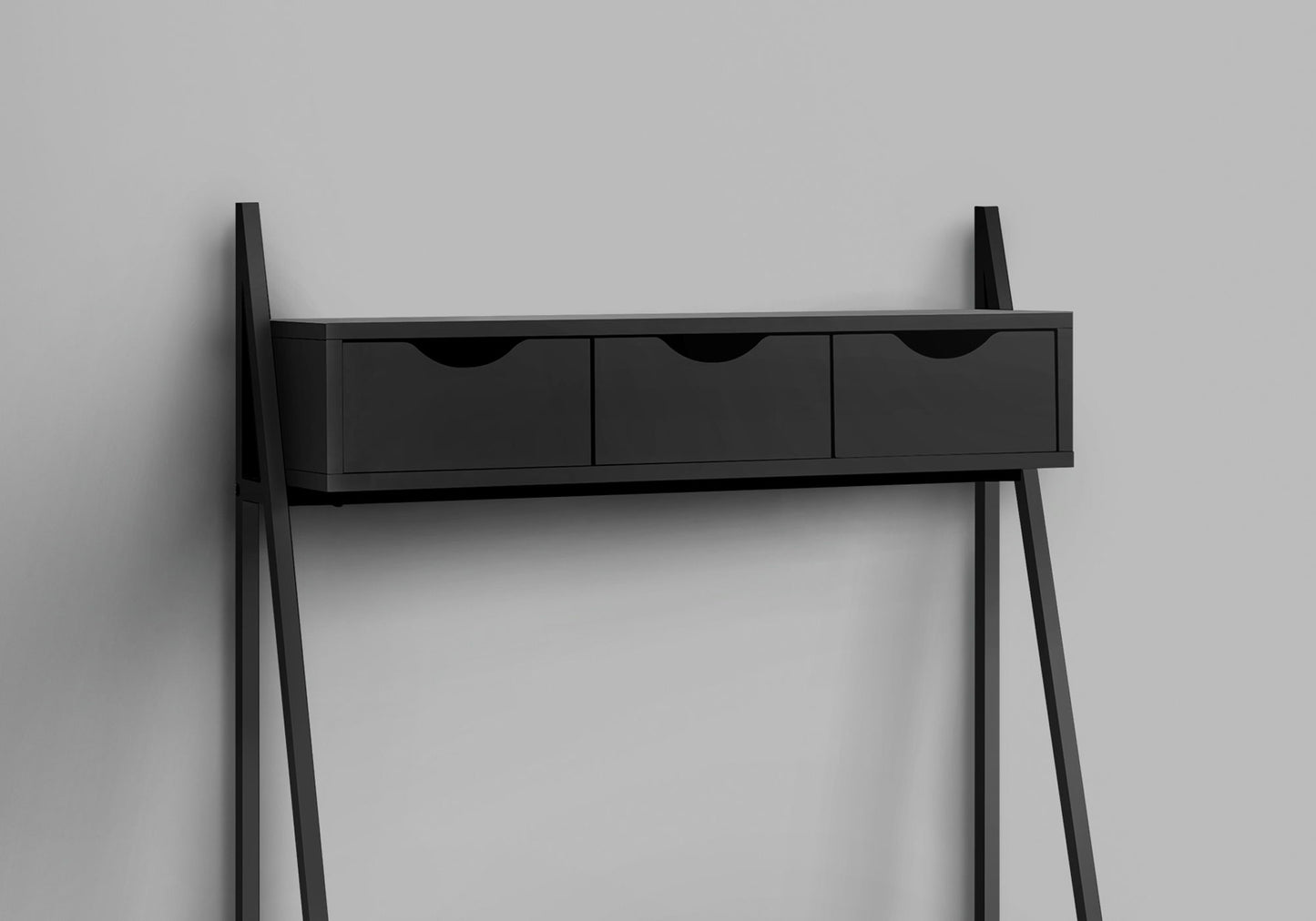 Computer Desk For Home Office, Laptop, Leaning, Storage Drawers, Contemporary & Modern 8th Street