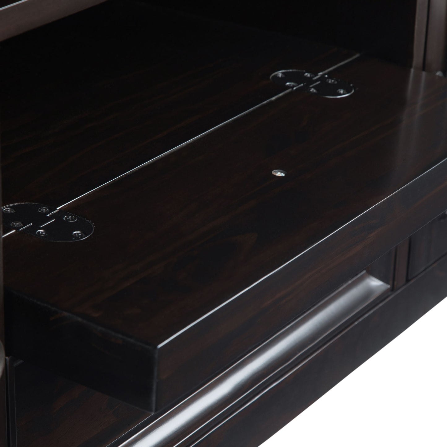 Amherst - Handcrafted Wide TV Media Stand Simpli-Home
