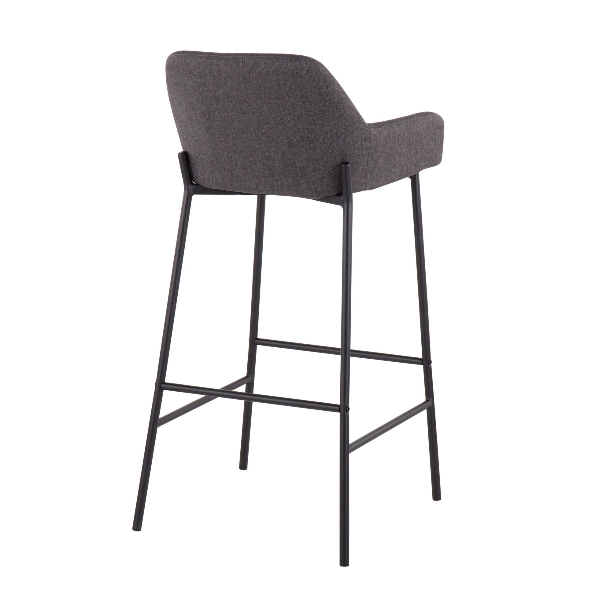 Daniella - Industrial Fixed Height Bar Stool (Set of 2) Lumi Source