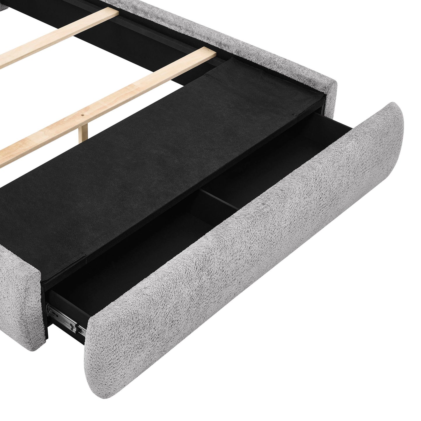 Reverie - Upholstered Storage Bed Crown Mark