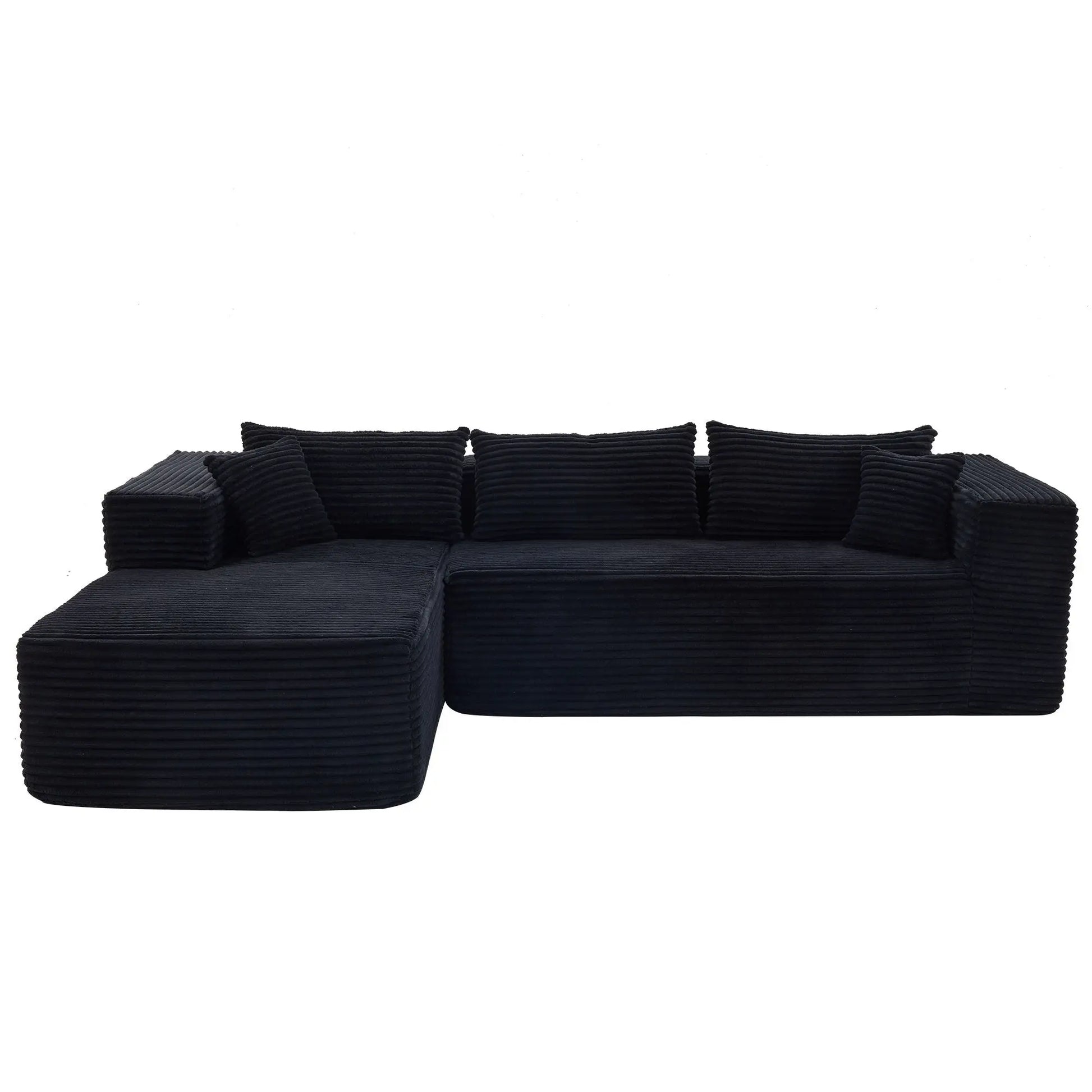 Modular Sofa With Golden Square Legs Home Essentials