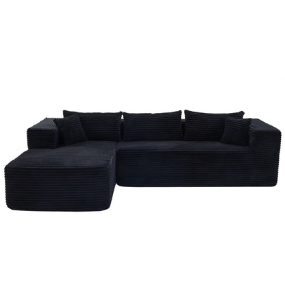 Modular Sofa With Golden Square Legs Home Essentials