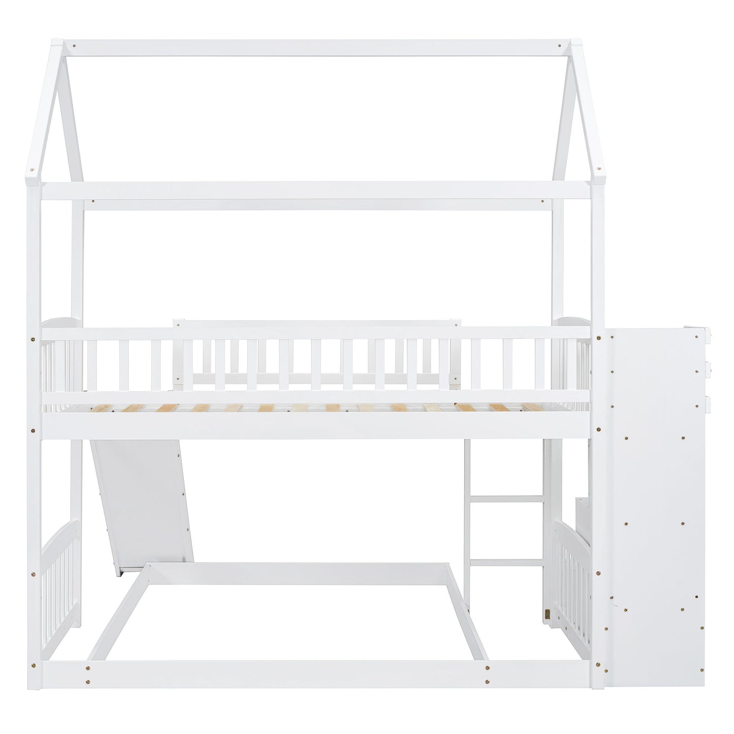 House Bunk Bed With Slide DreamHaus