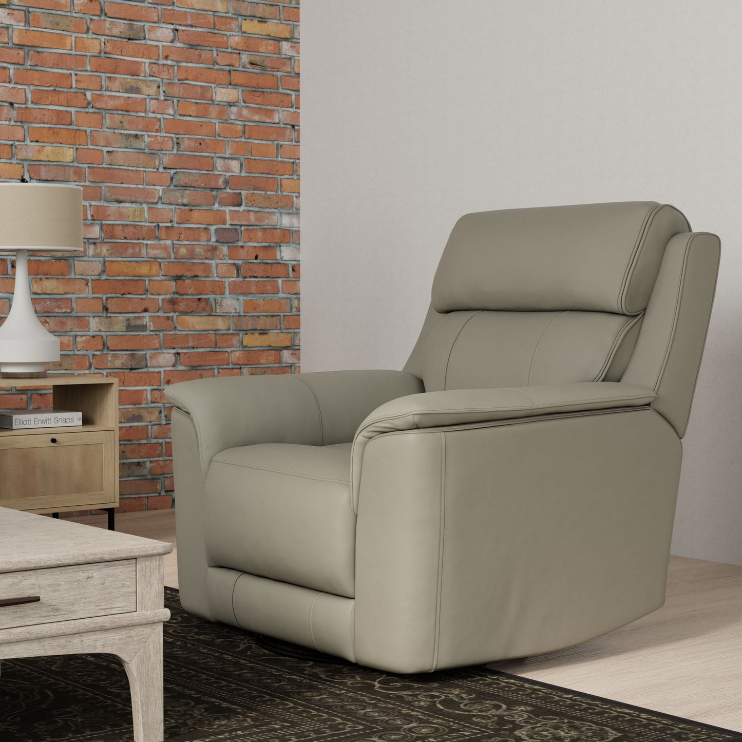 Oslo - Manual Swivel Glider Recliner Home Essentials