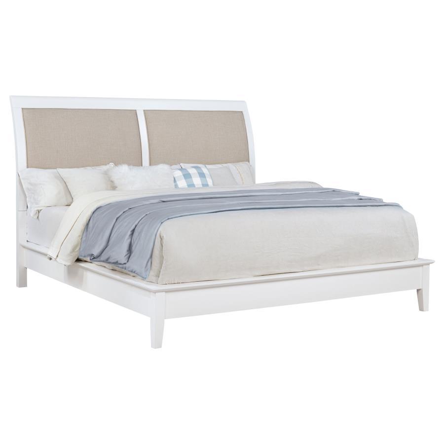 Bexhill - 56" Upholstered Panel Bed Coaster Fine Furniture