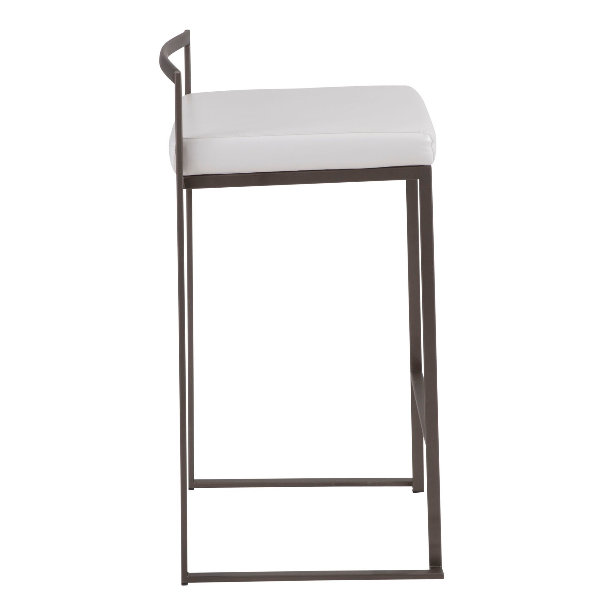 Fuji - Industrial Stackable Counter Stool Elegant Design Lumi Source