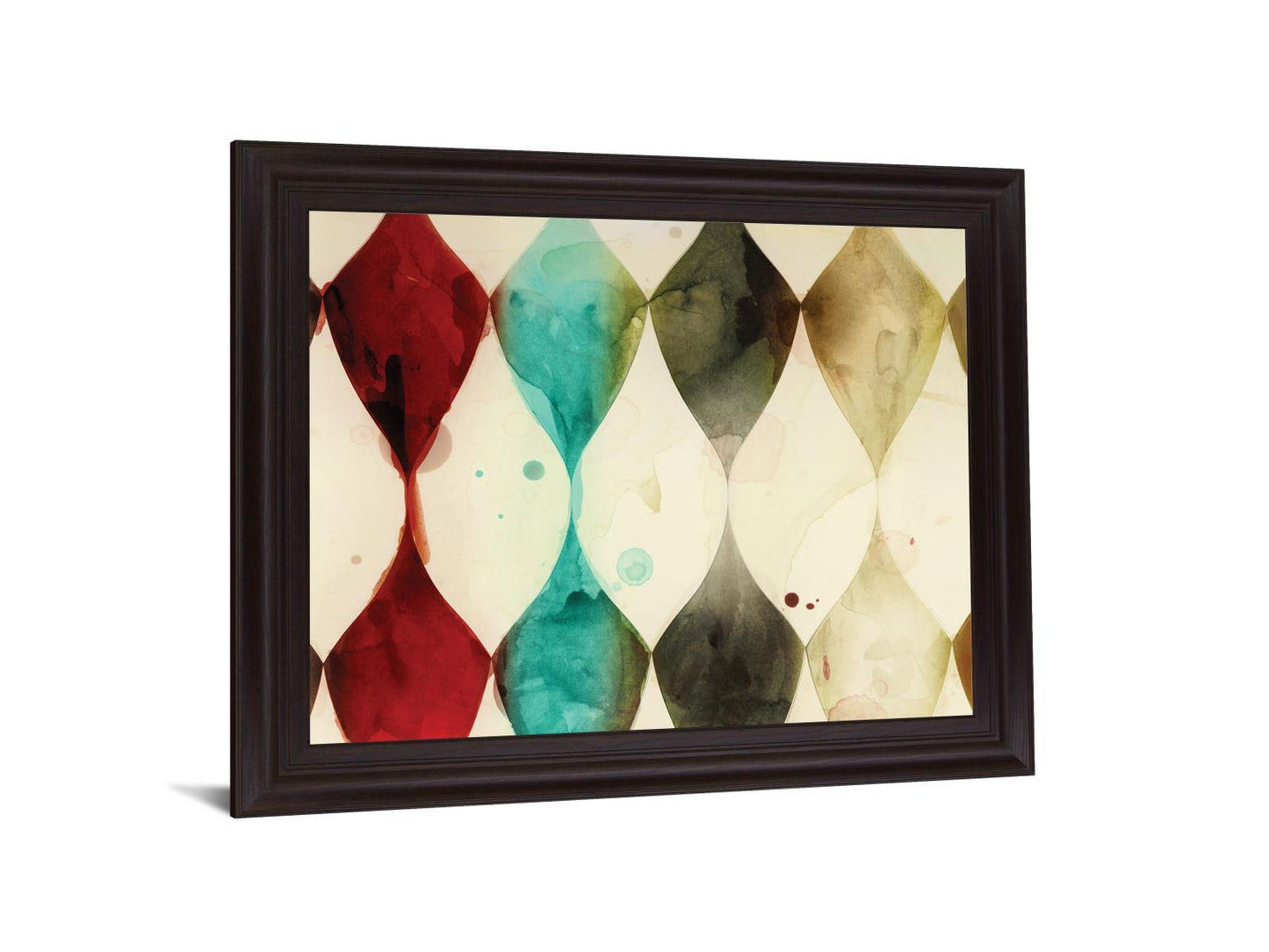 Vivid Hourglass - 28" x 34" Framed Wall Art Classy Art