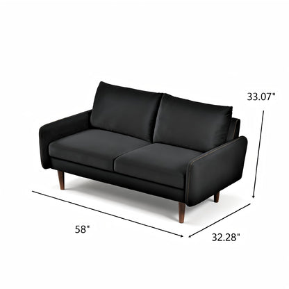 Kent - Loveseat, 2 Seater Sofa For Compact Living Spaces US Pride