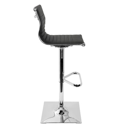 Masters - Contemporary Adjustable Barstool With Swivel Lumi Source