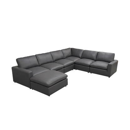 Upholstered Large Seating Modular Sectional Home Essentials