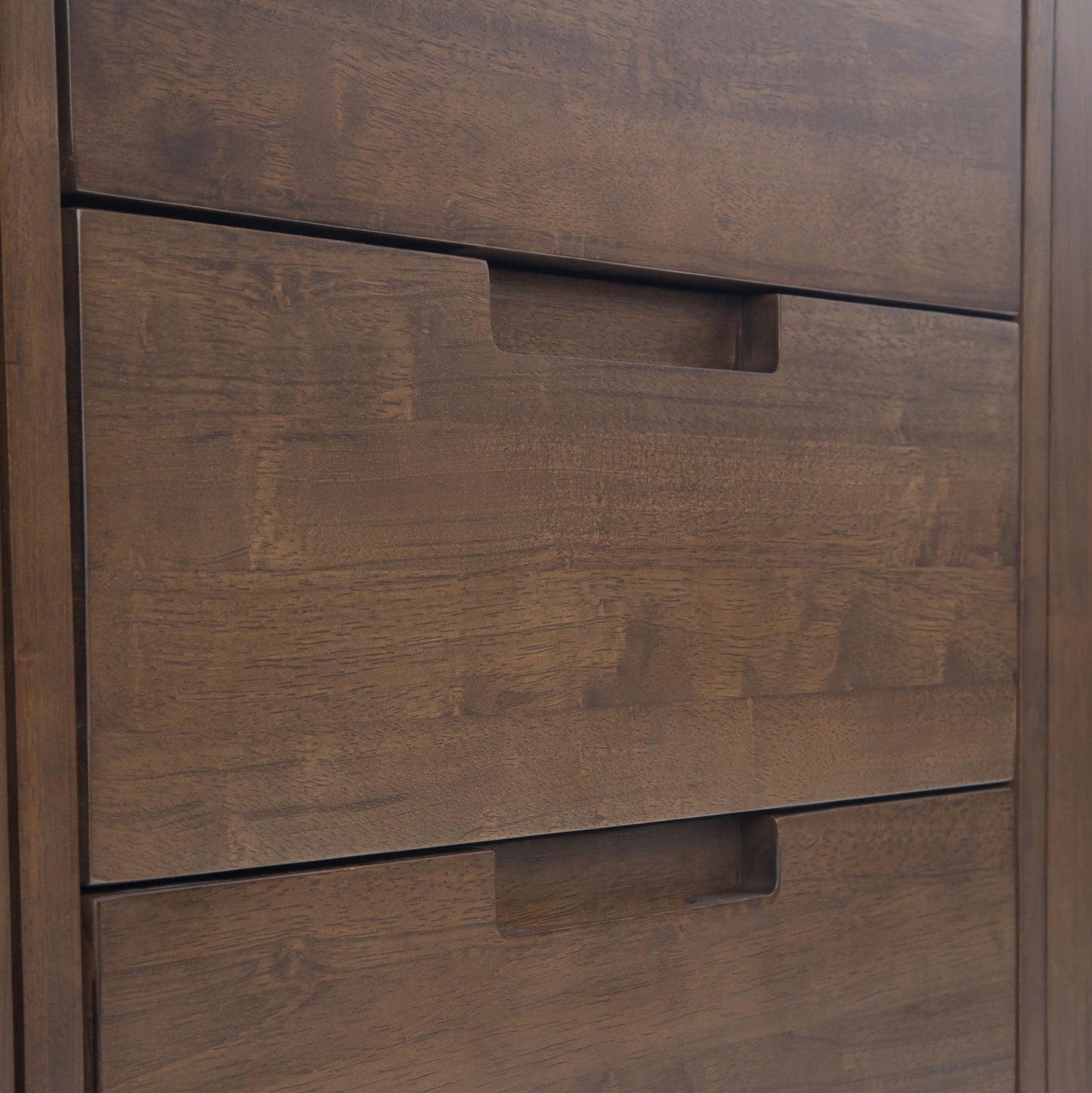 Banting - Mid Century Sideboard With Centre Drawers - Walnut Brown Simpli-Home