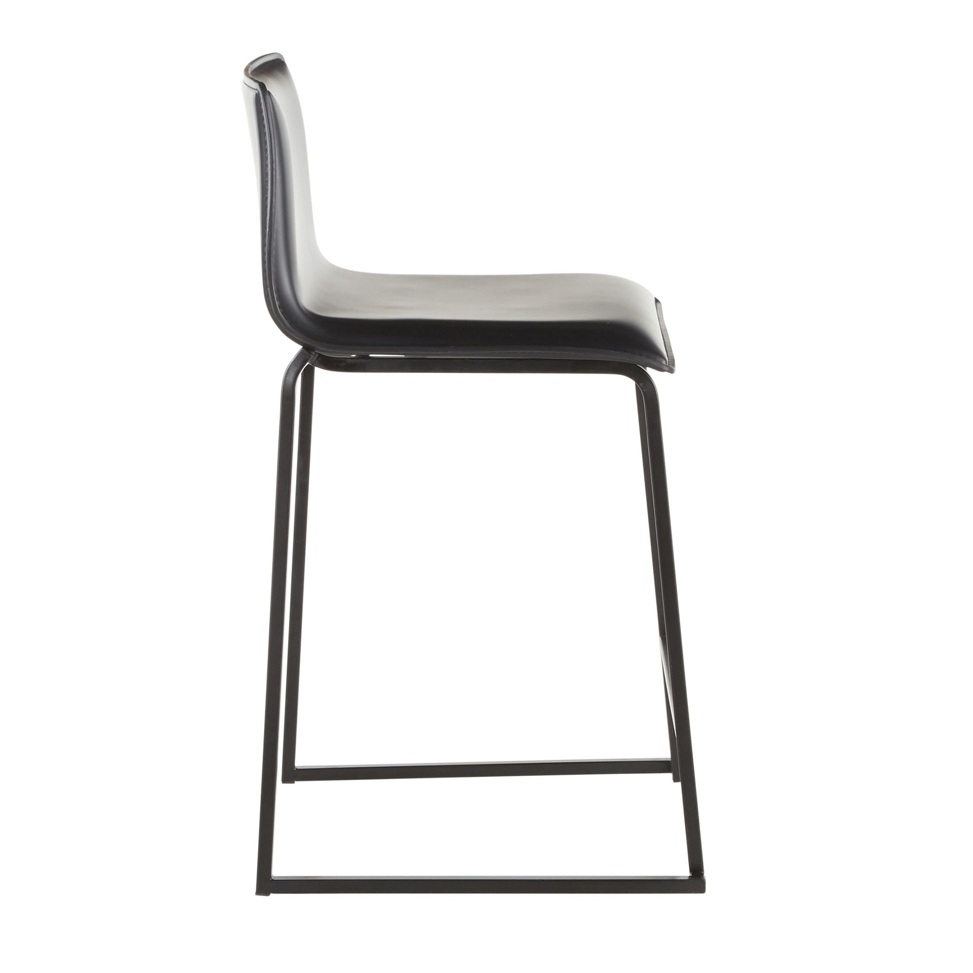 Mara - Upholstered Contemporary Counter Stool (Set of 2) Lumi Source