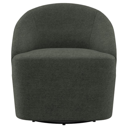 Leon - Upholstered Barrel Accent Swivel Chair Coaster Fine Furniture