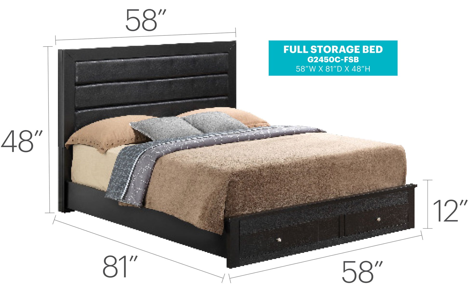 Elegant Storage Bed For Cozy Spaces Glory Furniture