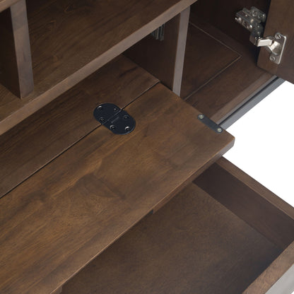 Banting - Mid Century Wide TV Stand - Walnut Brown Simpli-Home