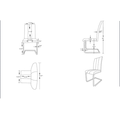 Altis - Dining Chair (Set of 4) Global Furniture USA
