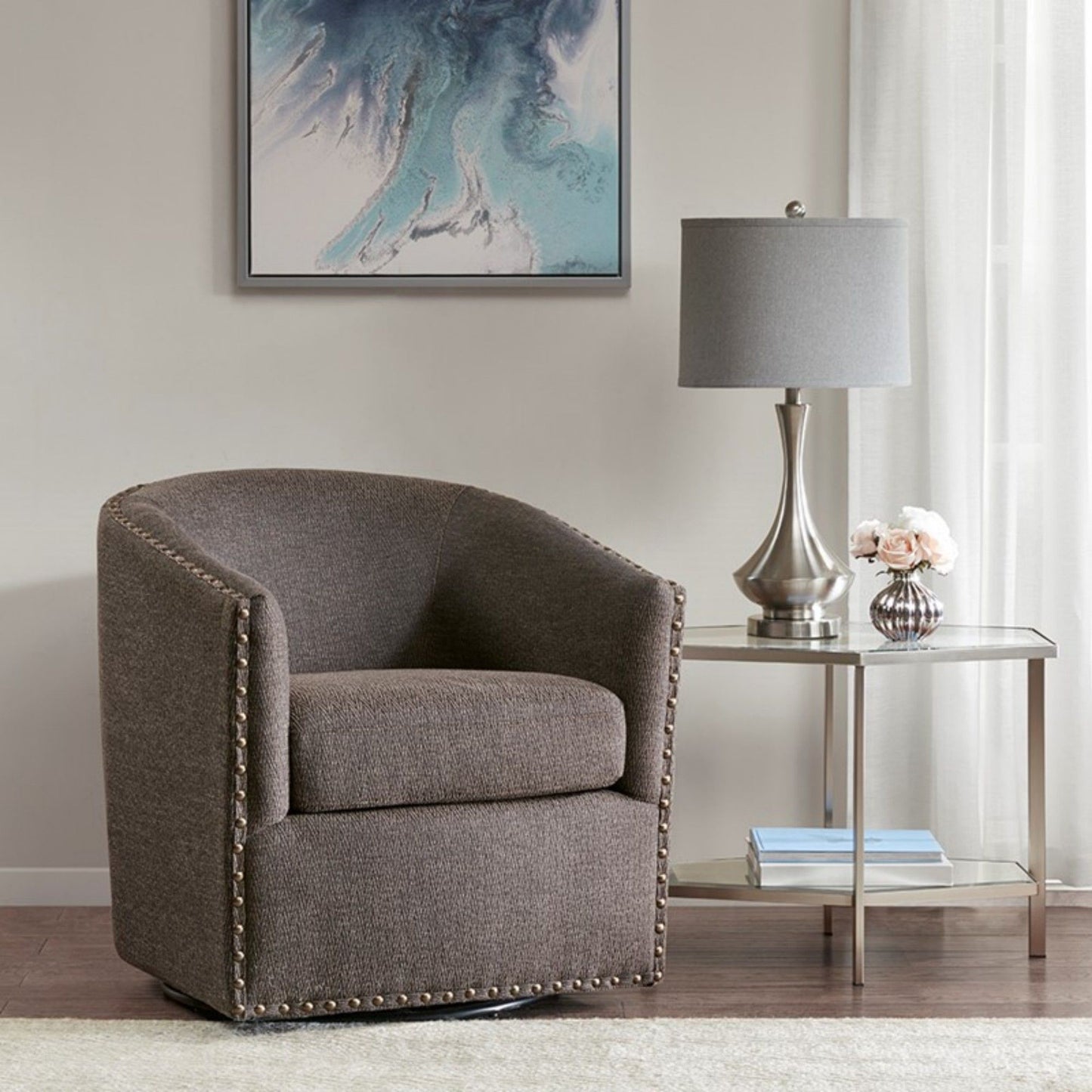 Luxurious Chair With 360 Degree Rotation JLA