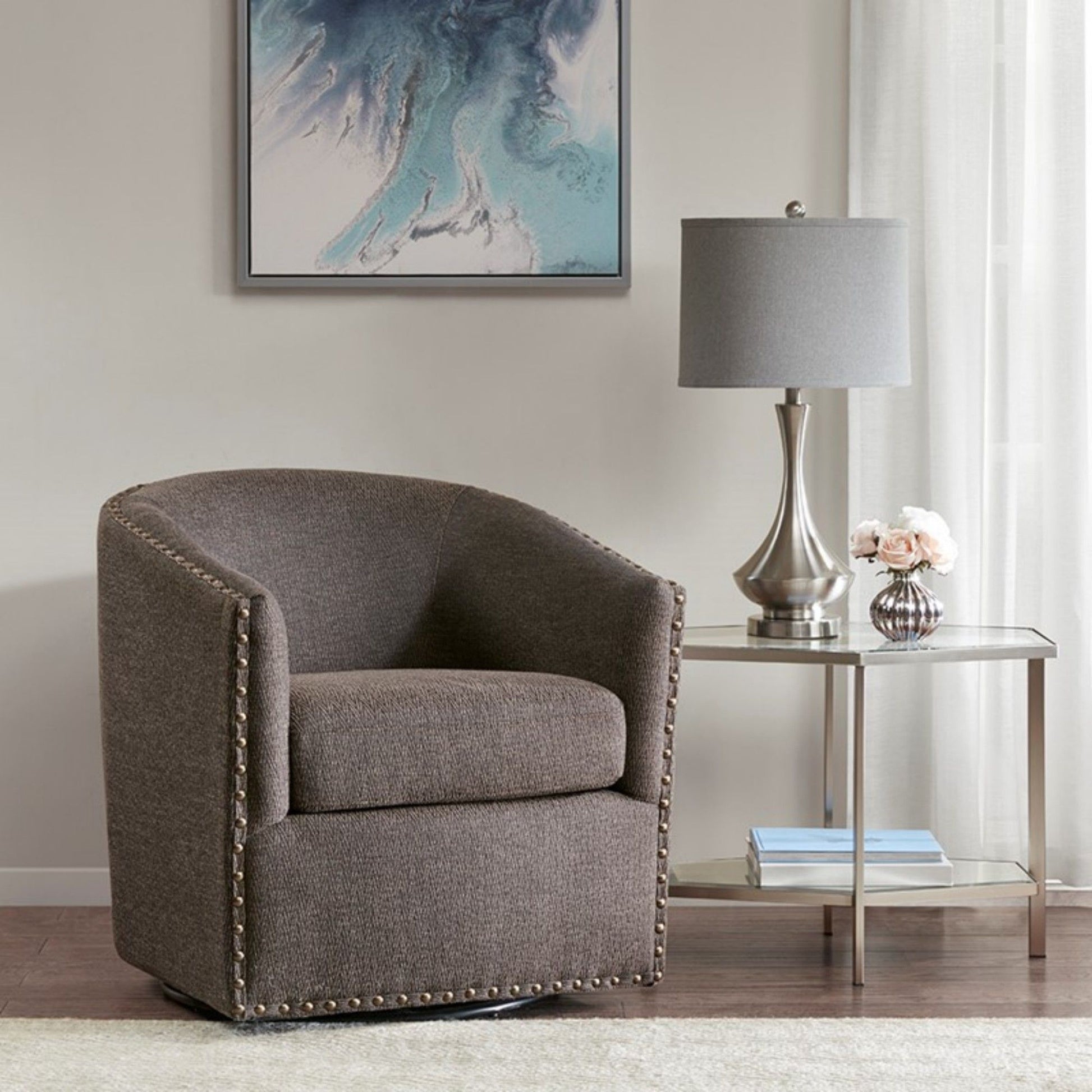 Luxurious Chair With 360 Degree Rotation JLA