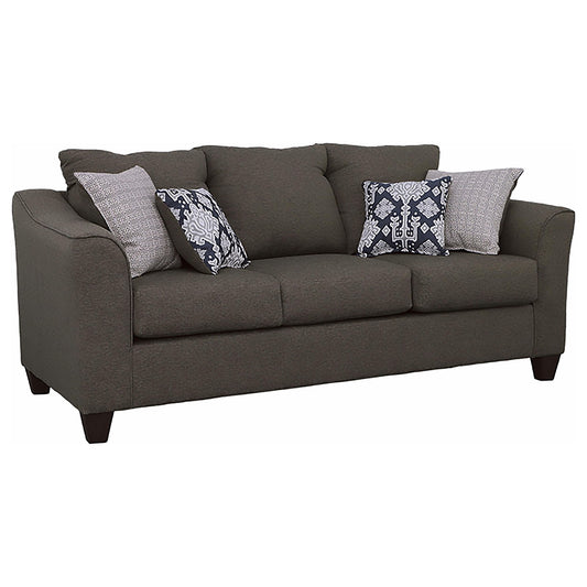 Ralston - Sofa With Accent Pillows - Gray Furniture Max
