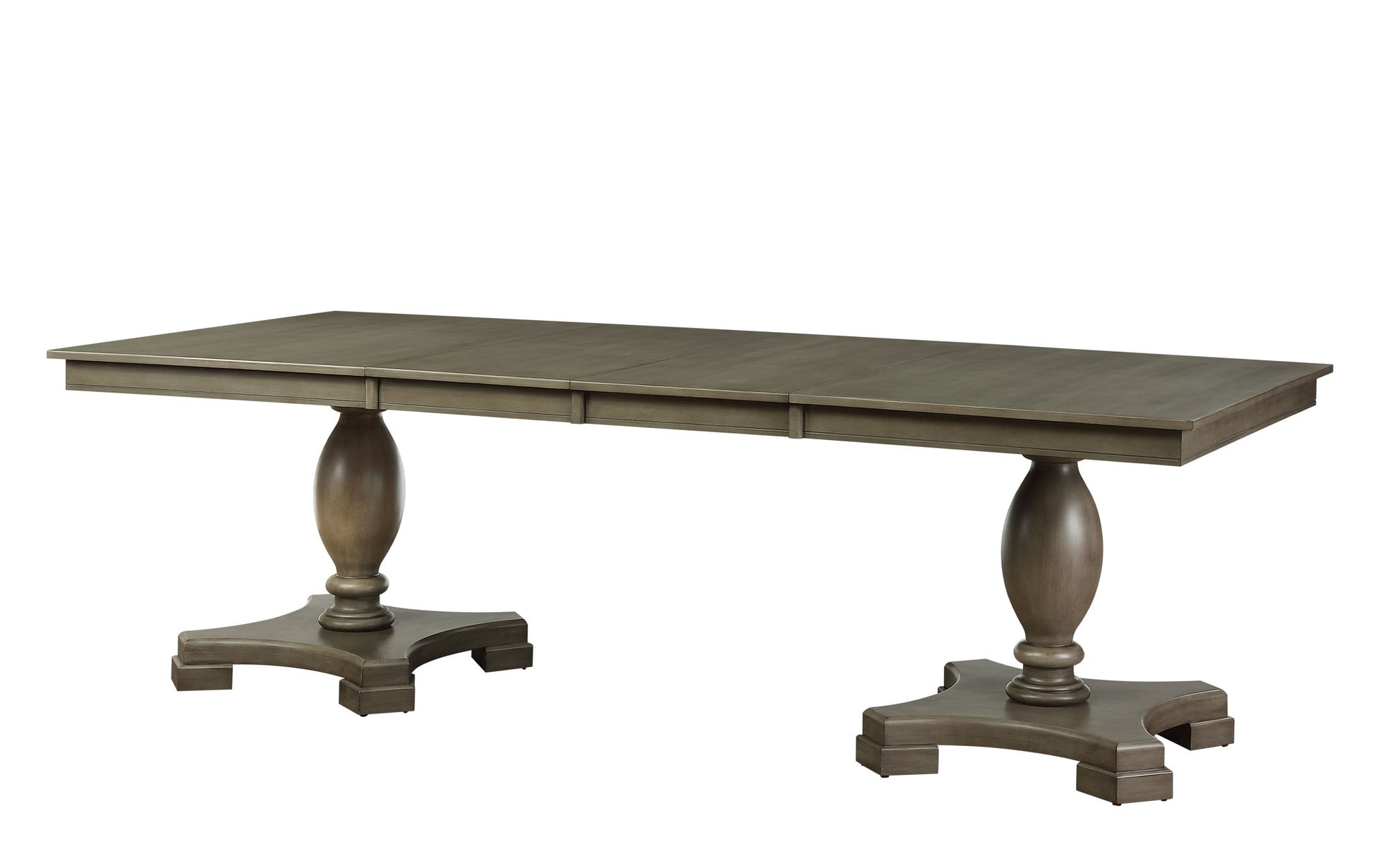 Waylon - 7 Pieces Dining Room Set - Gray / Oak Acme