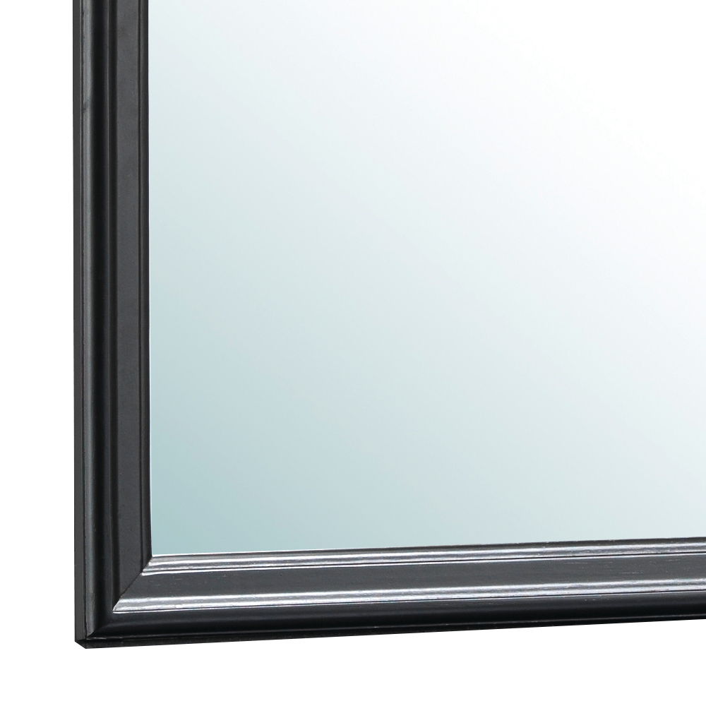 Elegant Traditional Wall Mirror - Black Glory Furniture
