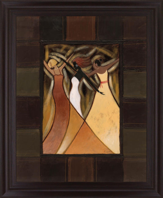 Rhythmic Grace - 28" x 34" Framed Wall Art Classy Art