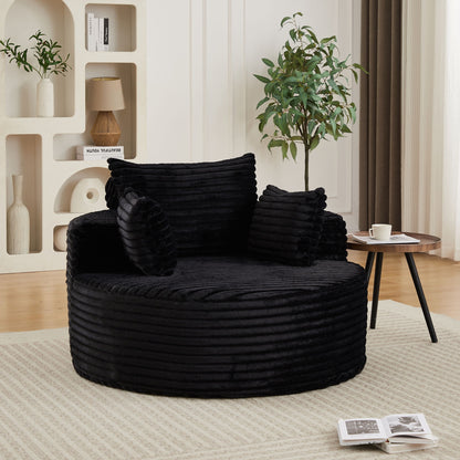 Modern Single Sofa With Backrest Pillow For Living Room Home Essentials