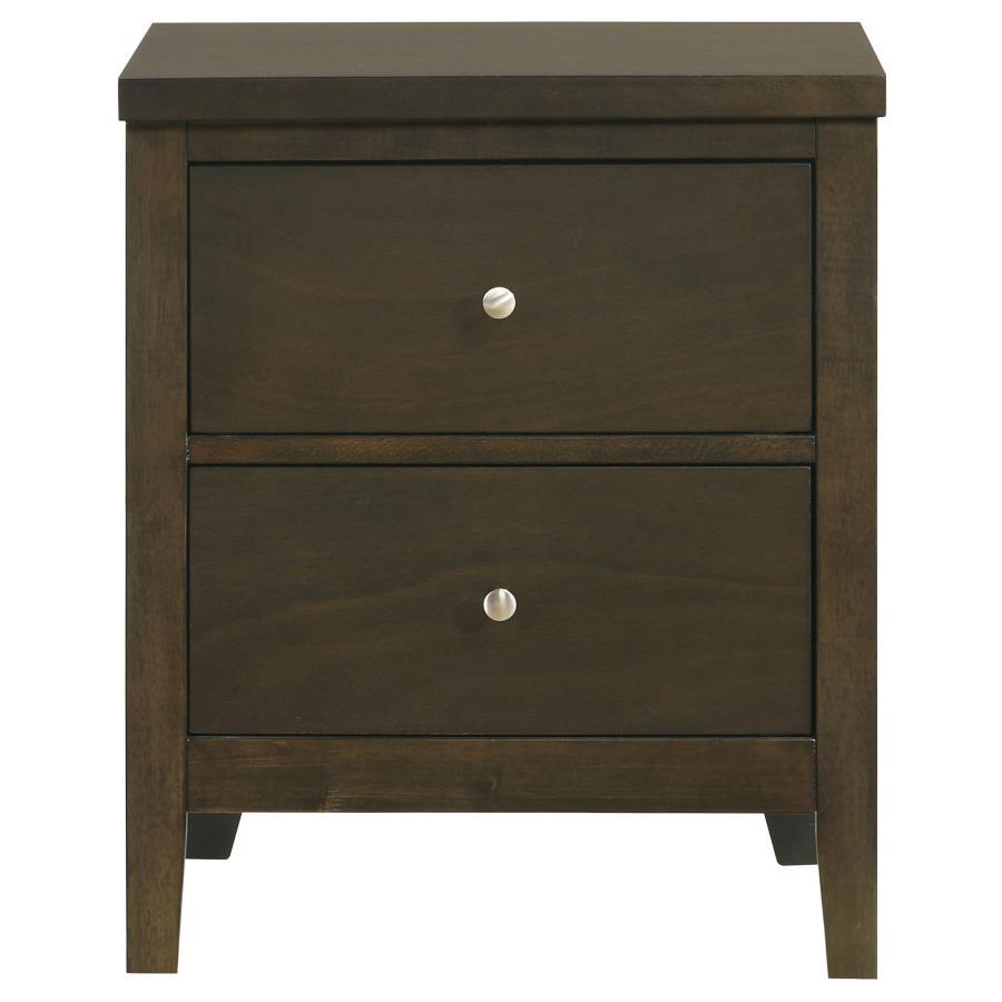 Wilkes - 2-Drawer Nightstand Bedside Table - Dark Cocoa Coaster Fine Furniture