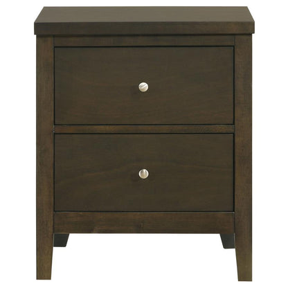Wilkes - 2-Drawer Nightstand Bedside Table - Dark Cocoa Coaster Fine Furniture