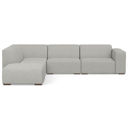 Rex - Handcrafted Sectional Sofa And Ottoman Simpli-Home