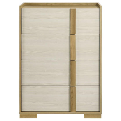 Hyland - 4-Drawer Chest of Drawers - Natural Coaster Fine Furniture