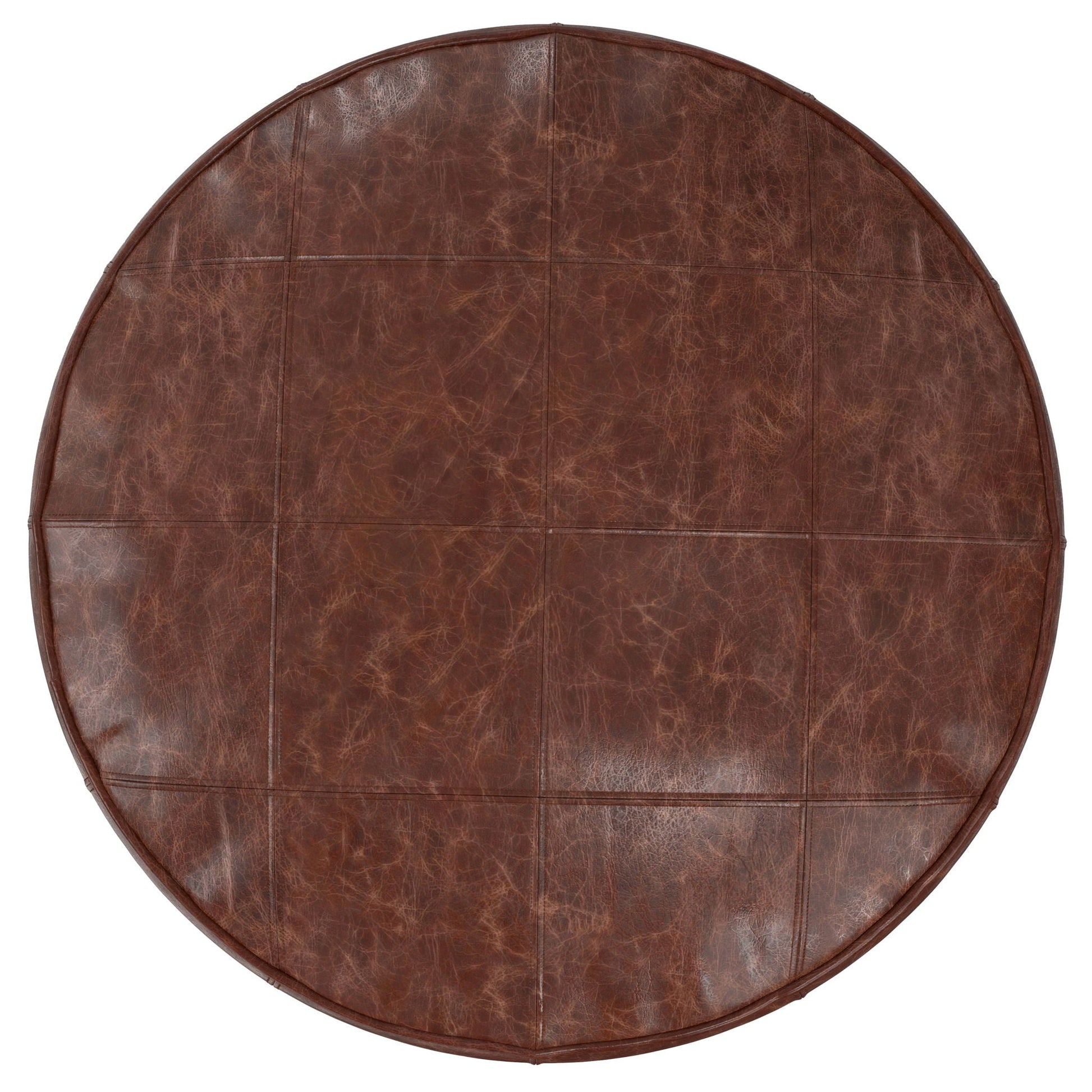 Connor - Handcrafted Round Pouf Simpli-Home