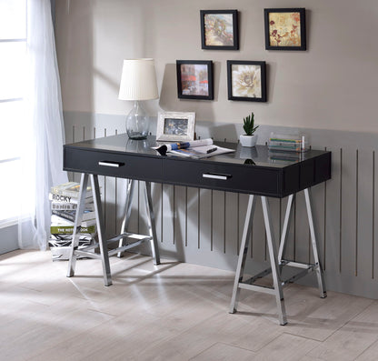Coleen - High Gloss Writing Desk With USB Acme