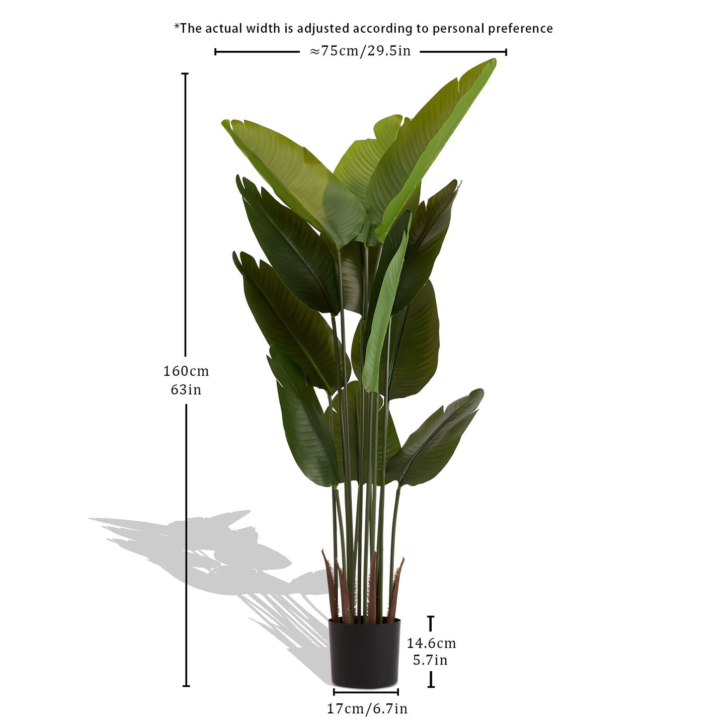 Artificial Plant For Indoor And Outdoor Decoration (Set of 2) Daily Nest