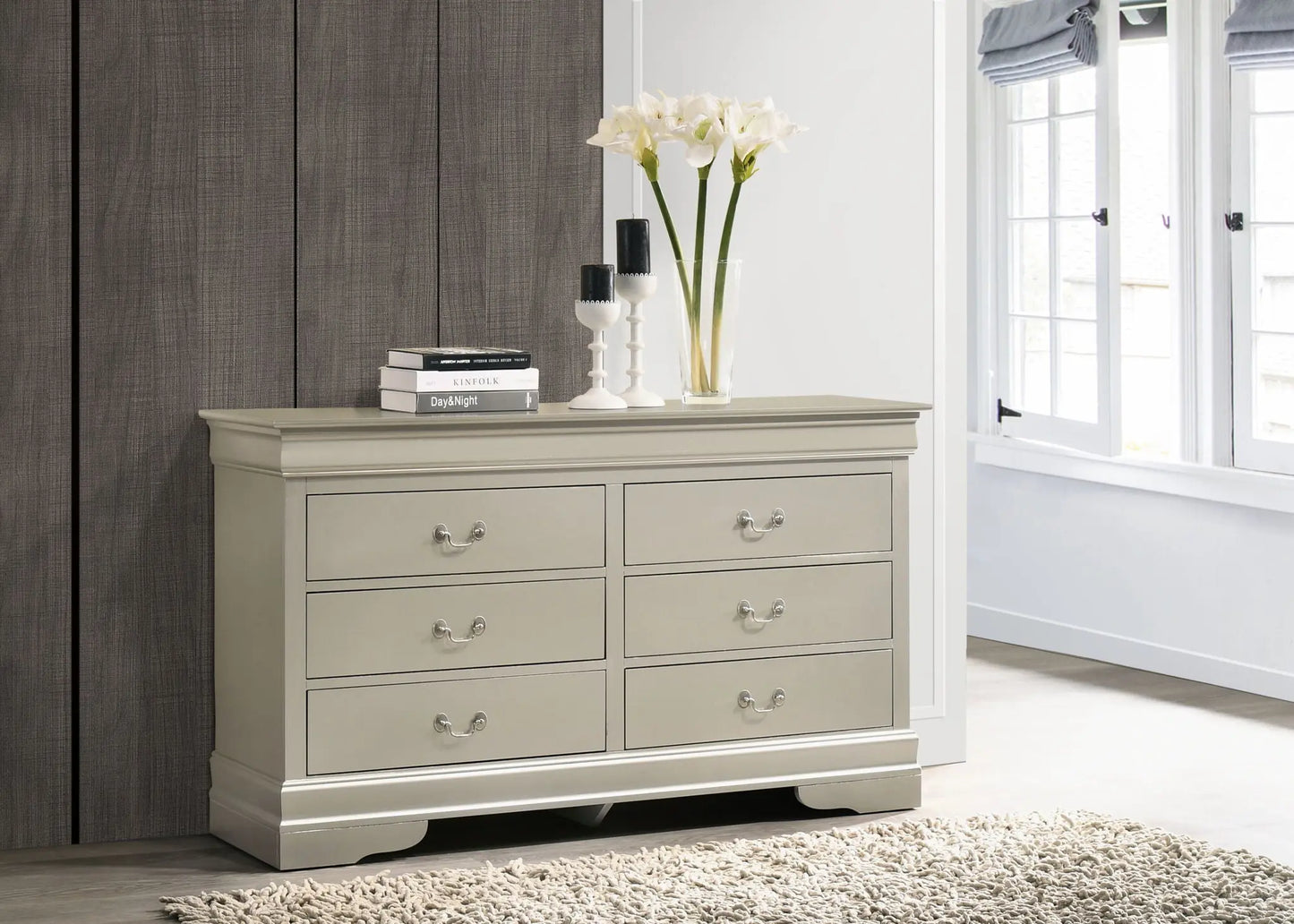 Louis Phillipe - Traditional Dresser Elegant Glory Furniture