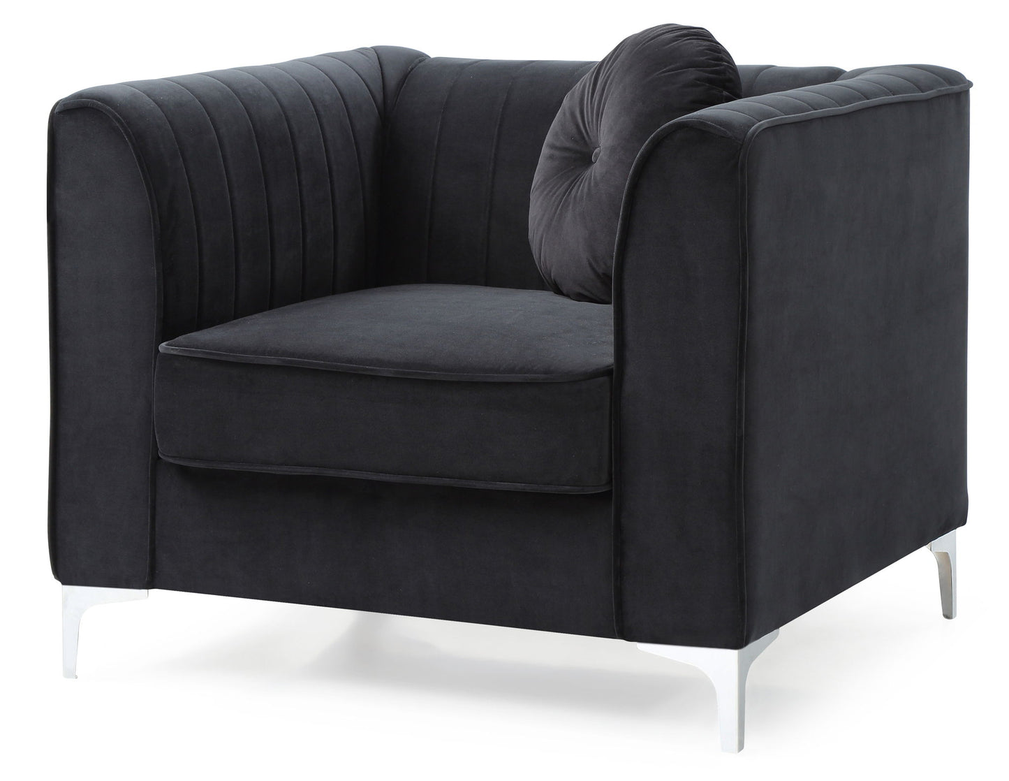Contemporary Sloped Armchair Glory Furniture