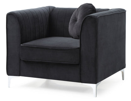 Contemporary Sloped Armchair Glory Furniture