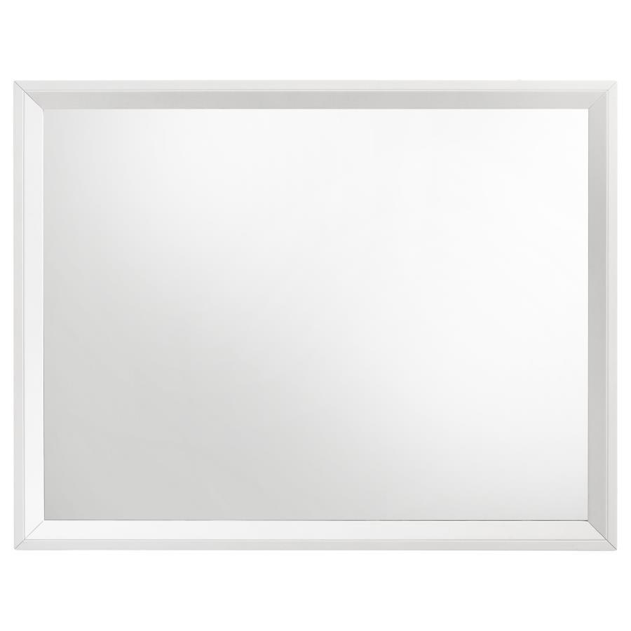 Sonora - Dresser Mirror - White - Snoozhouse