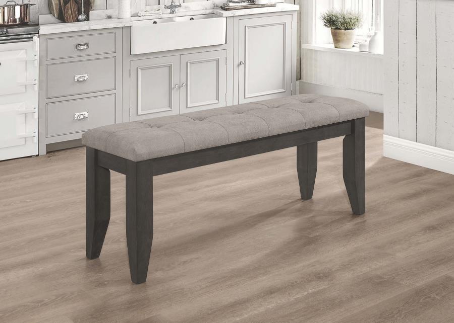 Dalila - Tufted Upholstered Dining Bench CoasterEveryday