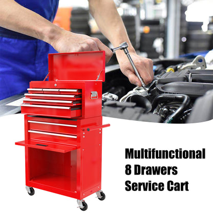 High Capacity Rolling Tool Chest With Wheels And Drawers, Storage Cabinet Daily Nest
