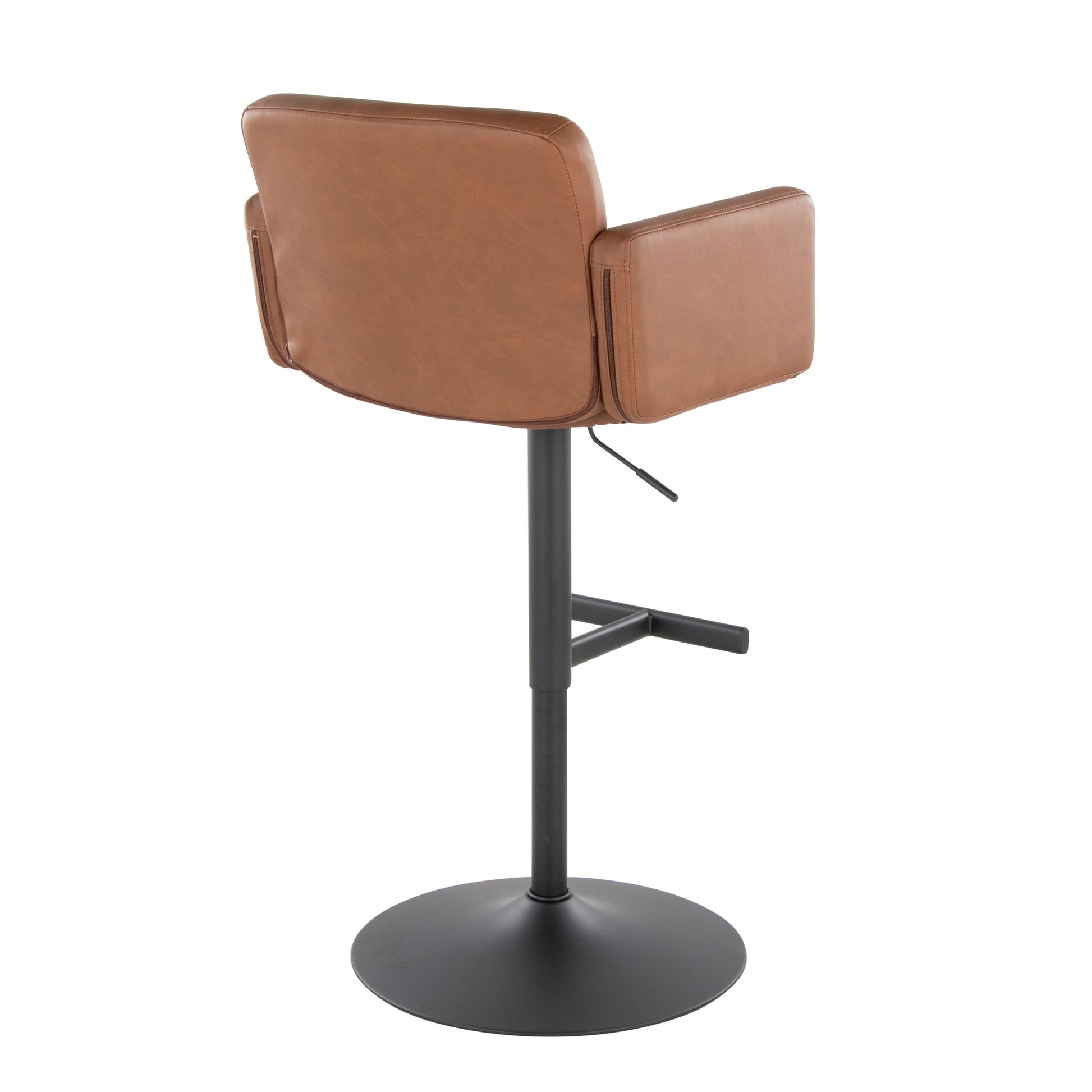 Stout - Contemporary Adjustable Barstool With Swivel Lumi Source