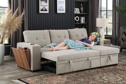 3 Piece Upholstered Sectional