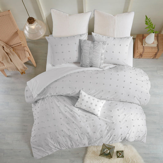Brooklyn - King Comforter Set - Gray Urban Habitat
