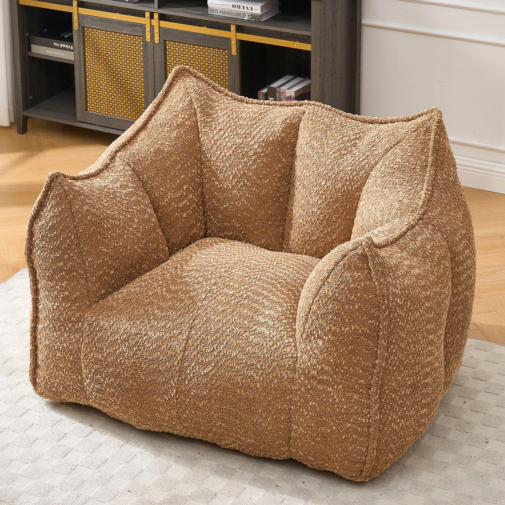 Comfortable Chenille Sofa Chairs With Highly Resilient Foam For Living Rooms And Bedrooms Home Essentials