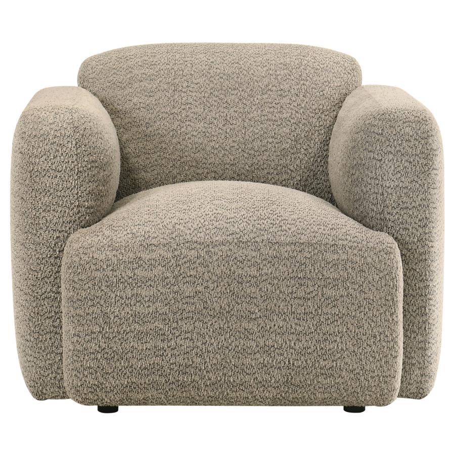 Dorset - Fabric Upholstered Round Track Arm Accent Chair Coaster Fine Furniture
